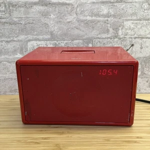 Geneva Model S Red iPod Sound System Dock | No Remote | No Dock - Picture 1 of 6