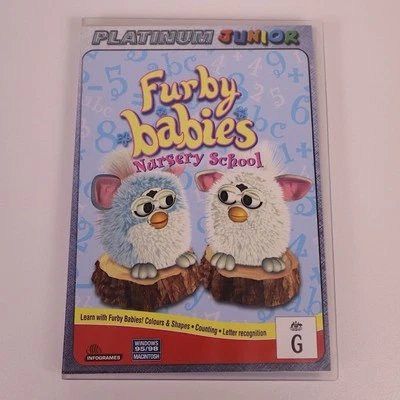 Furby Babies - Nursery School PC Game CD-Rom **RARE** GC - Image 1 of 3