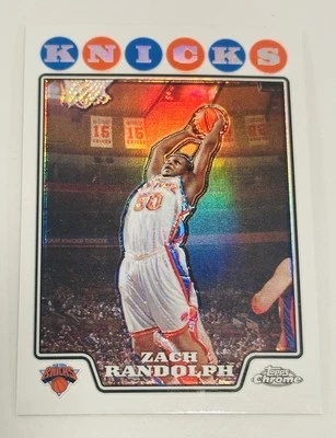 K316,410 - 2008-09 Topps Chrome Refractors #38 Zach Randolph - Image 1 of 4