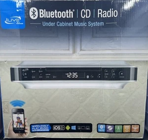 Wireless Bluetooth Under Cabinet, CD, Radio Music System, ILIVE IKBC384S - Picture 1 of 6