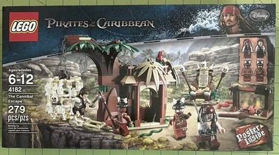 Lego 4182 Pirates of The  Caribbean ~ THE CANNIBAL ESCAPE ~  NISB - Image 1 of 3