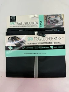 Neu G Force 2er Set grau Schuhtaschen für unterwegs - Bild 1 von 9