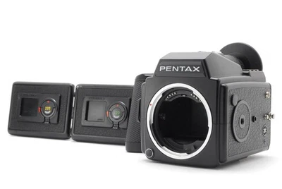 [ESTADO PERFEITO] Corpo da câmera Pentax 645 formato médio 120 220 filme traseiro do Japão - Imagem 1 de 4