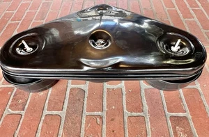 1957 GM CHEVY Cadillac DUAL QUADS  2x4 BATWING AIR CLEANER  STRAIGHT PODS - Bild 1 von 8