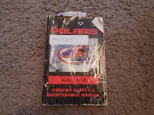 1995 Polaris SL 650 750 Owner's Maintenance Manual - Picture 1 of 3