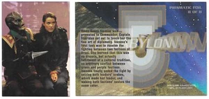 Babylon 5 Prismatic Foil #8 Ivanova Trading Card 1995 Fleer Ultra NUOVO ALTA QUALITÀ - Foto 1 di 1