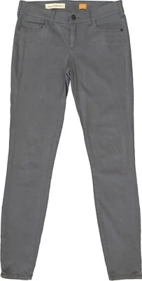 Pilcro and the Letterpress Pants Womens No 26 Gray Serif Ankle Zip Anthropology - Imagem 1 de 4