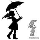 Little Girl Raincoat Boots Umbrella Metal Cutting Dies Scrapbooking Card Craft
