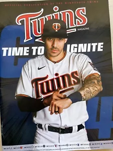 2022 MINNESOTA TWINS MAGAZINE MLB PROGRAM WORLD SERIES CHAMPION CARLOS CORREA - Picture 1 of 1