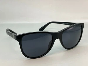 Prada SPR 20S 1AB-0A9 Black Sunglasses Gray Lens 56-18 140 Italy Men Women - Picture 1 of 17