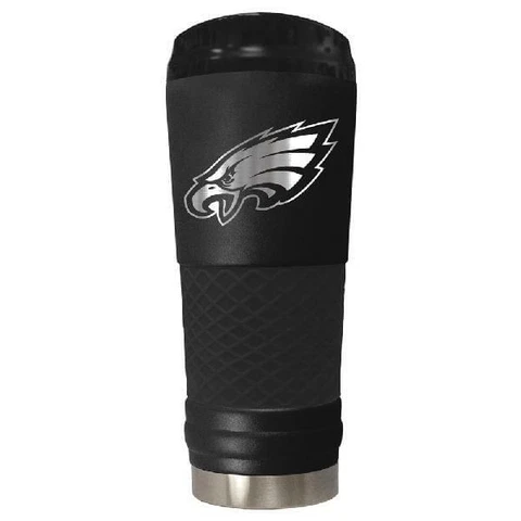 Philadelphia Eagles 24oz Stealth Stainless Steel Tumbler Travel Mug Insulated Cover