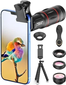 Ensemble de lentilles télescope 18x objectifs Larges 063x et Macro 15x Object... - Photo 1 sur 9