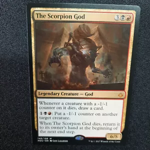 Magic The Gathering, The Scorpion God, Hour of Devastation, God, inglés, casi nuevo - Imagen 1 de 13