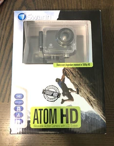 Swann Atom HD Wearable Action Camera with LCD Screen - Picture 1 of 8