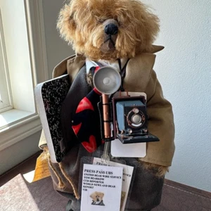 Zampe a tarda notte - Dan Bearther Press Bear mohair tedesco - Foto 1 di 4