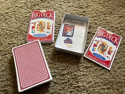 GAME - FUNDEX GAMES SPECIAL ED. "BIG DECK PLAYING CARDS" W/COLLECTIBLE TIN - Image 1 of 4