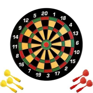 Karella Magnetische Dartscheibe Dartboard Kinderdart + 6 Magnetdarts - Bild 1 von 6