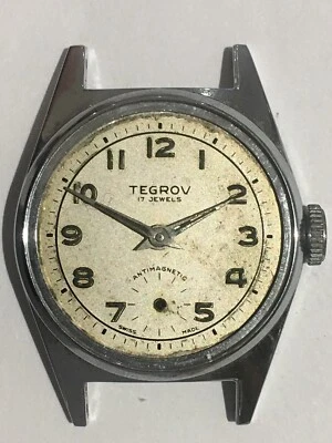 RELOJ TEGROV VINTAGE EB CAL.1197 NO FUNCIONA /G3365 Foto 1 de 3