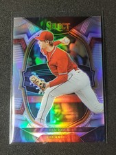 BEN JOYCE 2023 Panini Select Concourse SILVER PRIZM #77 ANGELS 