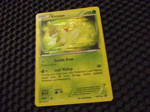 Pokemon Card TCG Virizion B&W Legendary Treasures 15/113 Holo Rare 2013 LP/MP - Picture 1 of 8