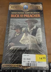 BUCK AND THE PREACHER (1991, VHS) Sidney Poitier, Harry Belafonte Ruby Dee - Picture 1 of 2