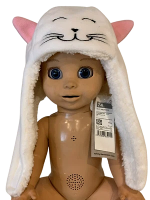 United Colors of Benetton Wintermütze Mütze Katze Größe: 74 (9-12 Monate)