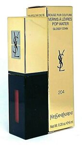 Yves Saint Laurent Glossy Stain Pop Water - 204 ONDE ROSE