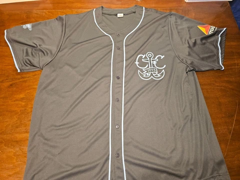 Corpus Christi Hooks Gray Jersey, Size xl Cover