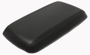 Fits 05-09 Chevrolet Equinox Black Vinyl Leather Centr Console Lid Armrest Cover - Imagen 1 de 4