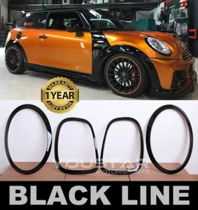 UK STOCK BLACK LINE for MINI Cooper F55 F56 F57 JCW Headlight & Rear light Trims - Picture 1 of 12