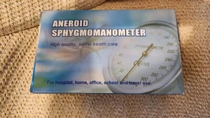 Aneroid Sphygmomanometer Stethoscope Manual Blood Pressure BP Cuff Gauge Machine - Picture 1 of 3