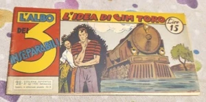 L'ALBO DEI 3 INSEPARABILI striscia # 28 -EDIZIONE MEDIOLANUM -ORIGINALE- 1950 - Imagen 1 de 2