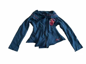Desigual Zip Up Sweater Soze 7/8 - Picture 1 of 4