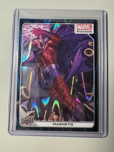 2023 Upper Deck Marvel Platinum Magneto #63 /799 Teal Wave - Bild 1 von 2