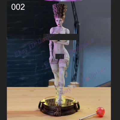 Bare Bride Of Frankenstein 3D Print Model Kit Unpainted Unassembled 1/6 1/8 1/4 - Image 1 of 4