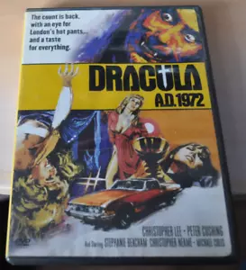 Dracula AD 1972 DVD 1972 Lee Beacham Region 1 NTSC English & French Audio - Picture 1 of 3