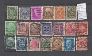 STAMPS LOT GERMANY REICH   USED  (L22494) - Picture 1 of 1