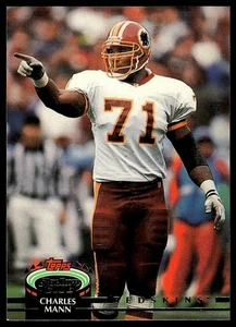 Charles Mann 1992 Stadium Club #116 - Imagen 1 de 2