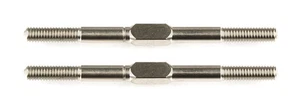 Team Associated Turnbuckles, 3x45 mm/1.77 in, silver - Picture 1 of 1