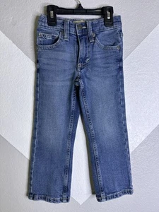 Wrangler 20X Boys Denim Blue Jeans Size 4 Slim 1042JWXRX - Picture 1 of 9