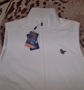 NEU DONALD ROSS Zip Weste Jacke Pullover Shirt SLEEPY HOLLOW COUNTRY CLUB M weiß - Bild 1 von 8