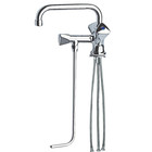 Wasserhahn Mischbatterie  Niederdruck f�r 1 Becken  Gastro mit 1 x  Untersp�lrohr