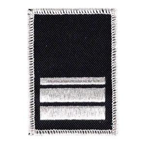 Klettabzeichen WW  2,5 Balken silber + Paspel - Picture 1 of 1