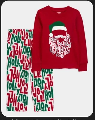 Pijamas de Natal femininos de lã da Carters, tamanho 12 - Imagem 1 de 2