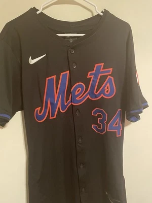 Camiseta deportiva Kodai Senga auténtica de los New York Mets Nike negra alternativa Elite TALLA 40 Foto 1 de 4