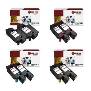 8Pk LTS 6015 BCMY Compatible for Xerox Phaser 6000 6010 6010N Toner Cartridge - Picture 1 of 4