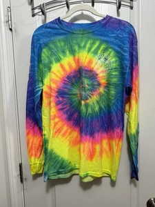SURF STYLE T Shirt Mens M Clearwater Beach FL TIE-DYE Long Sleeve Tee NWT Hippie - Picture 1 of 18
