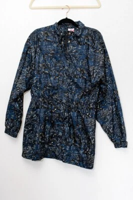 Chaqueta cortavientos larga olímpica vintage para mujer EE. UU. L JC Penny  Foto 1 de 4