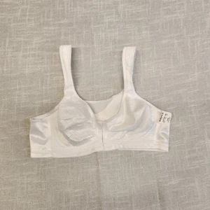 Playtex 18 Stunden Stil Haltung Boost vorne schließen E525 weiß Größe 38B - Bild 1 von 5