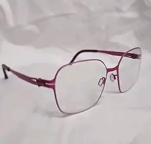 Montatura per occhiali OVVO Optics 3892 colore fragola titanio fatta a mano - Foto 1 di 6